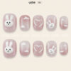 Press on Nails Lovely Purple 1004
