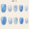 Press on Nails Lovely Blue 1005