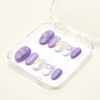 Press on Nails Lovely Purple 1022