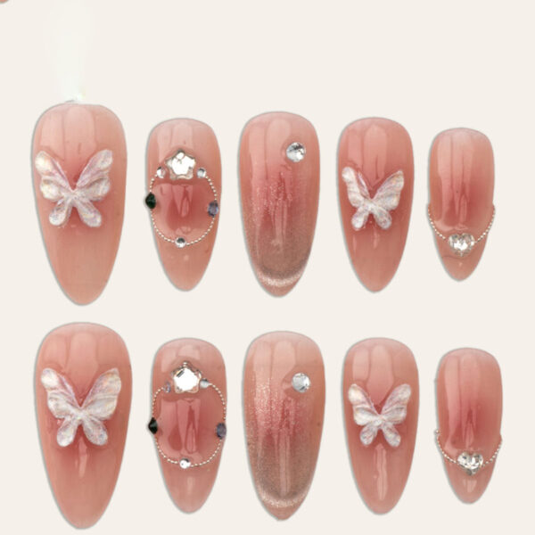 Press on nails beauty pink 1082