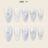 Press on Nails Beauty Blue 1088