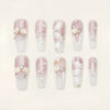 Press on Nails Beauty Pink 1092
