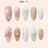 Press on Nails Beauty Orange 1095