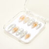 Press on Nails Beauty Orange 1097