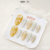 Press on Nails Beauty Yellow 1100