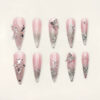 Press on Nails Luxury Pink 1102