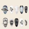 Press on Nails Shinny White 1106