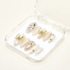 Press on Nails Shinny Yellow 1107