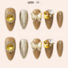 Press on Nails Shinny Mixcolor 1108
