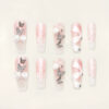 Press on Nails Shinny Pink 1118