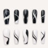 Press on Nails Trendy White 1121