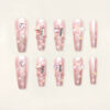 Press on Nails Shinny Pink 1132