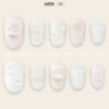 Press on Nails Lovely Pink 1135
