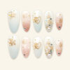 Press on Nails Beauty White 1136