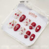 Press on Nails Lovely Red 1138