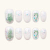 Press on Nails Lovely White 1142