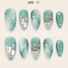 Press on Nails Beauty Green 1160