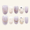 Press on Nails Lovely Purple 1181