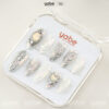 Press on Nails Trendy White 1187