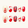 Press on Nails Lovely Red 1215