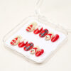 Press on Nails Lovely Red 1215