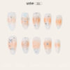 Press on Nails Beauty Orange 1265