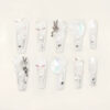 Press on Nails Shinny White 1269