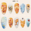 Press on Nails Luxury Mixcolor 1284
