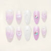 Press on Nails Beauty Purple 1288