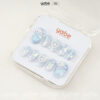 Press on Nails Lovely Blue 1300
