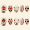 Press on Nails Lovely Red 1306