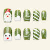 Press on Nails Lovely Green 1313