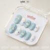 Press on Nails Lovely Blue 1324