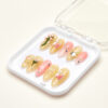 Press on Nails Luxury Yellow 1345