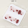 Press on Nails Lovely Red 1379
