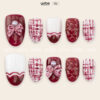 Press on Nails Lovely Red 1414