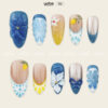 Press on Nails Luxury Mixcolor 3D 1429