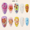 Press on Nails Luxury Mixcolor 3D 1439