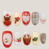 Press on Nails Lovely Red 1537