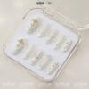 Press on Nails Beauty White 1539