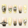 Press on Nails Shinny Green 1540
