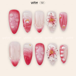 Press on nails beauty pink 1545