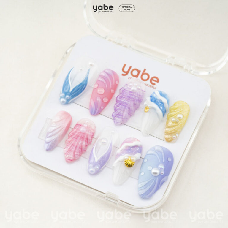 Press on nails beauty mixcolor 1549