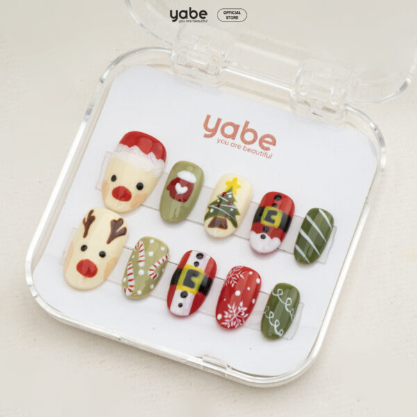Press on nails lovely noel 1624 - image 2