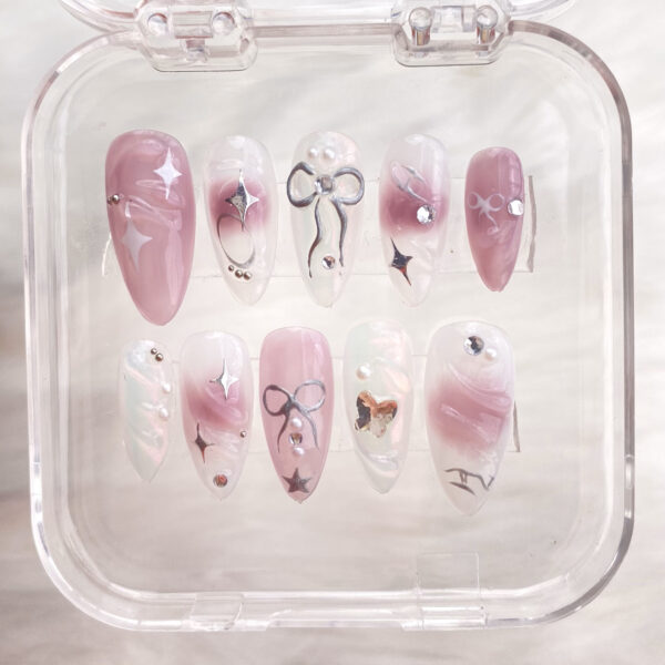 Whispering pink elegance