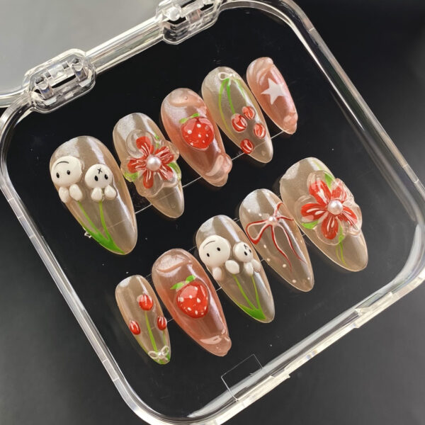 Strawberry petal picnic