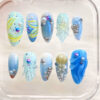 Ocean Enchant Splash Press on Nails