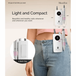 Portable nail drills: compact power for on-the-go manicures