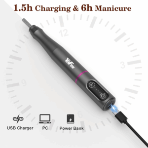 Portable nail drills: compact power for on-the-go manicures