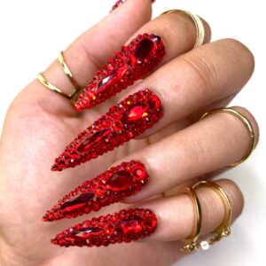 Red press on nails: the ultimate guide to bold & effortless glam